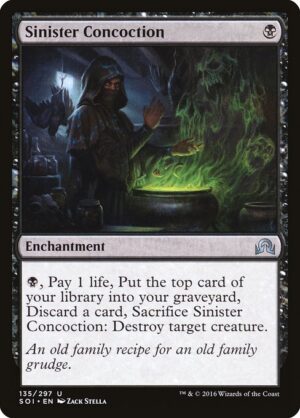 Sinister Concoction<br /><span class="collector-number">Collector No. 135</span>