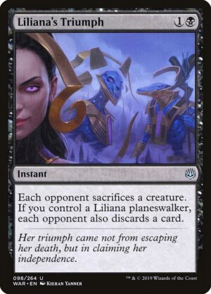 Liliana's Triumph<br /><span class="collector-number">Collector No. 98</span>