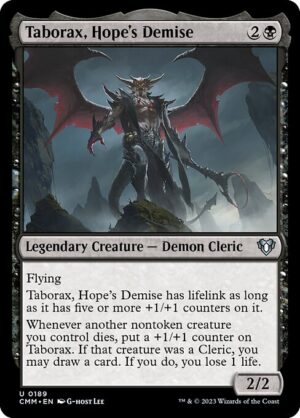 Taborax, Hope's Demise<br /><span class="collector-number">Collector No. 189</span>