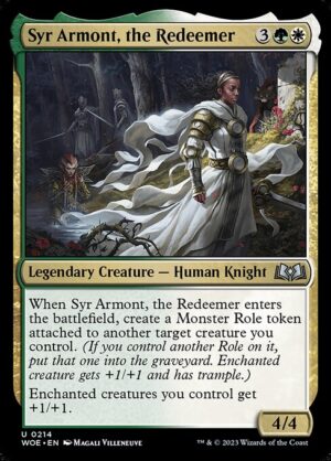 Syr Armont, the Redeemer<br /><span class="collector-number">Collector No. 214</span>