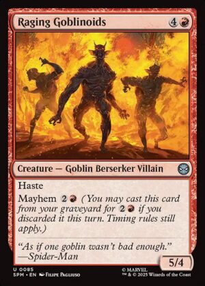 Raging Goblinoids<br /><span class="collector-number">Collector No. 85</span>