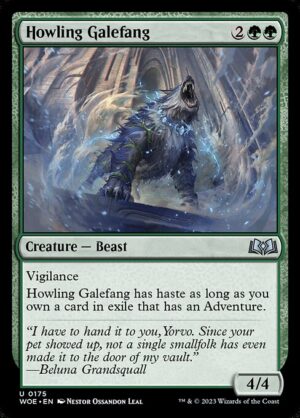 Howling Galefang<br /><span class="collector-number">Collector No. 175</span>