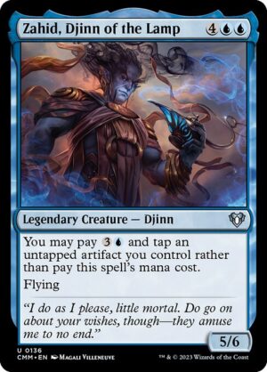 Zahid, Djinn of the Lamp<br /><span class="collector-number">Collector No. 136</span>