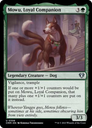 Mowu, Loyal Companion - Foil<br /><span class="collector-number">Collector No. 306</span>