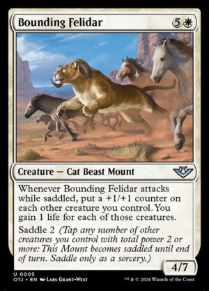 Bounding Felidar<br /><span class="collector-number">Collector No. 5</span>