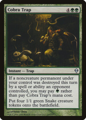 Cobra Trap<br /><span class="collector-number">Collector No. 160</span>