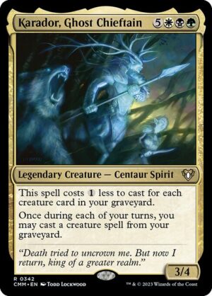 Karador, Ghost Chieftain<br /><span class="collector-number">Collector No. 342</span>