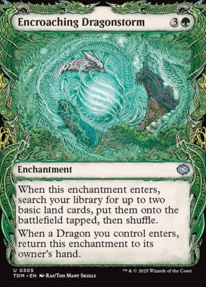 Encroaching Dragonstorm<br /><span class="collector-number">Collector No. 305</span>