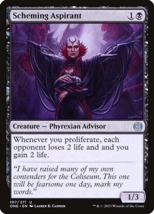 Scheming Aspirant<br /><span class="collector-number">Collector No. 107</span>