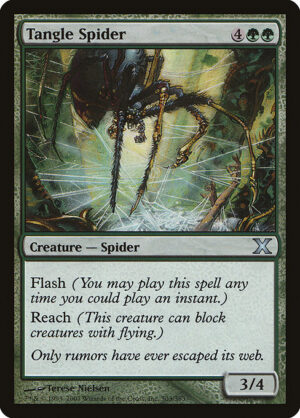 Tangle Spider<br /><span class="collector-number">Collector No. 303</span>