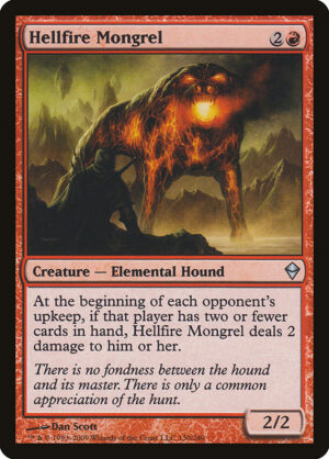Hellfire Mongrel<br /><span class="collector-number">Collector No. 130</span>