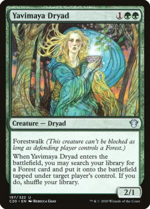 Yavimaya Dryad<br /><span class="collector-number">Collector No. 197</span>