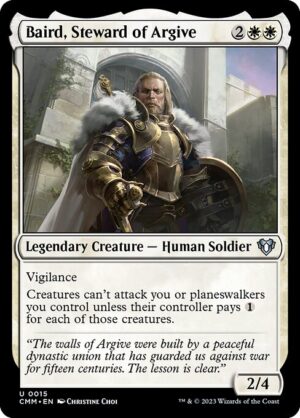 Baird, Steward of Argive - Foil<br /><span class="collector-number">Collector No. 15</span>