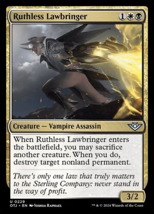 Ruthless Lawbringer<br /><span class="collector-number">Collector No. 229</span>