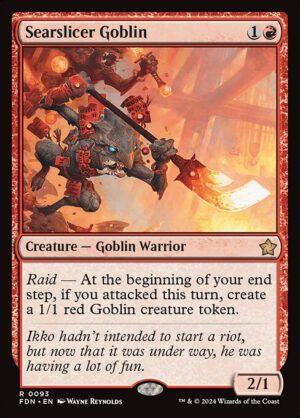Searslicer Goblin<br /><span class="collector-number">Collector No. 93</span>