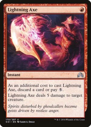 Lightning Axe<br /><span class="collector-number">Collector No. 170</span>