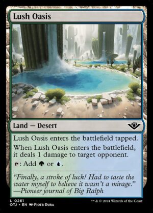 Lush Oasis - Foil<br /><span class="collector-number">Collector No. 261</span>
