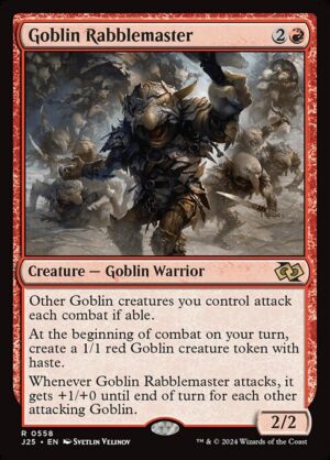 Goblin Rabblemaster<br /><span class="collector-number">Collector No. 558</span>