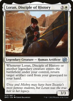 Loran, Disciple of History - Foil<br /><span class="collector-number">Collector No. 13</span>