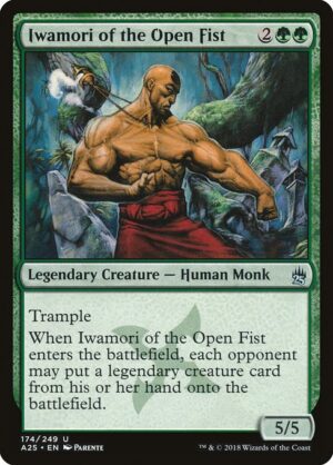 Iwamori of the Open Fist<br /><span class="collector-number">Collector No. 174</span>