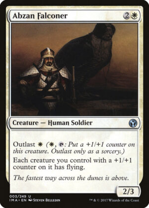 Abzan Falconer<br /><span class="collector-number">Collector No. 3</span>