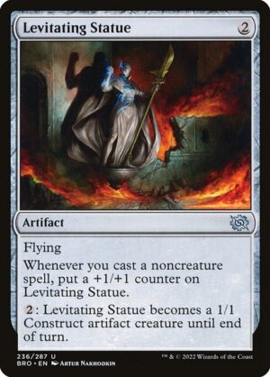 Levitating Statue - Foil<br /><span class="collector-number">Collector No. 236</span>