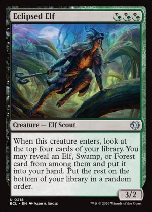 Eclipsed Elf - Foil<br /><span class="collector-number">Collector No. 218</span>