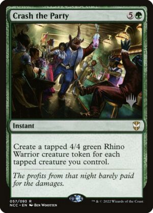 Crash the Party - Foil<br /><span class="collector-number">Collector No. 57p</span>