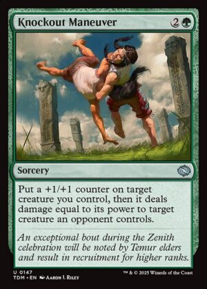 Knockout Maneuver<br /><span class="collector-number">Collector No. 147</span>