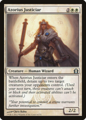 Azorius Justiciar<br /><span class="collector-number">Collector No. 6</span>