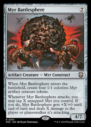 Myr Battlesphere<br /><span class="collector-number">Collector No. 301</span>