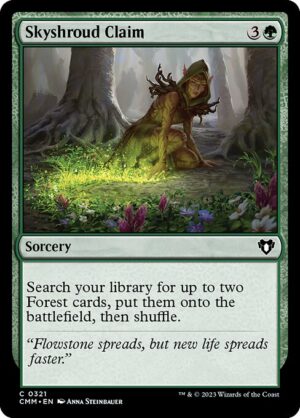 Skyshroud Claim<br /><span class="collector-number">Collector No. 321</span>