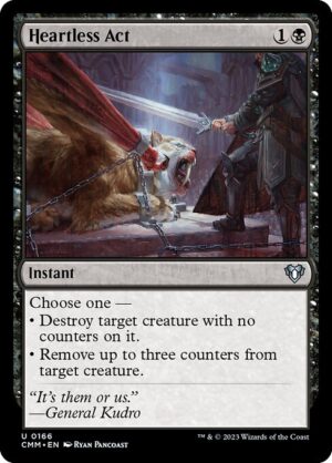 Heartless Act<br /><span class="collector-number">Collector No. 166</span>