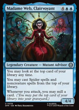 Madame Web, Clairvoyant - Foil<br /><span class="collector-number">Collector No. 36</span>