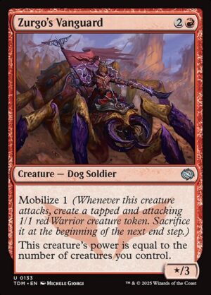 Zurgo's Vanguard<br /><span class="collector-number">Collector No. 133</span>