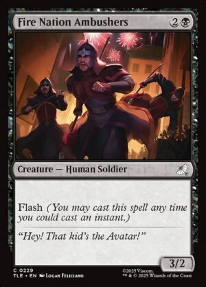 Fire Nation Ambushers - Foil<br /><span class="collector-number">Collector No. 229</span>
