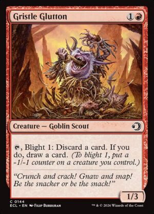 Gristle Glutton<br /><span class="collector-number">Collector No. 144</span>