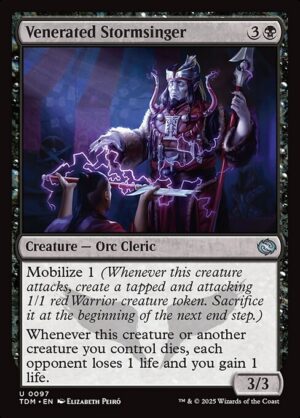 Venerated Stormsinger<br /><span class="collector-number">Collector No. 97</span>