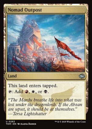 Nomad Outpost<br /><span class="collector-number">Collector No. 263</span>