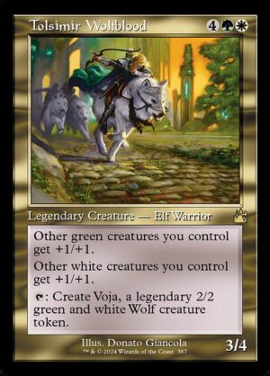 Tolsimir Wolfblood<br /><span class="collector-number">Collector No. 387</span>
