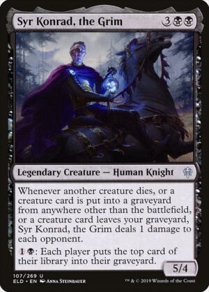 Syr Konrad, the Grim<br /><span class="collector-number">Collector No. 107</span>