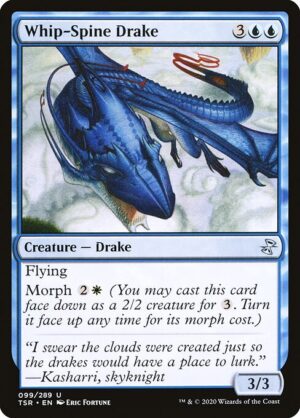 Whip-Spine Drake - Foil<br /><span class="collector-number">Collector No. 99</span>
