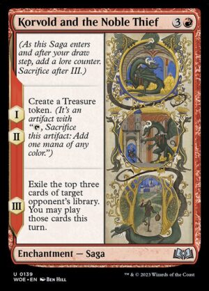 Korvold and the Noble Thief<br /><span class="collector-number">Collector No. 139</span>