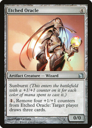 Etched Oracle<br /><span class="collector-number">Collector No. 206</span>