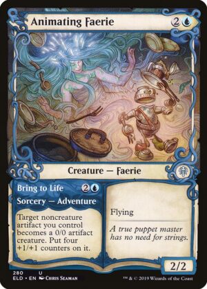 Animating Faerie // Bring to Life<br /><span class="collector-number">Collector No. 280</span>
