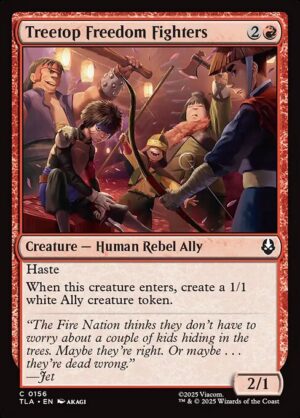 Treetop Freedom Fighters - Foil<br /><span class="collector-number">Collector No. 156</span>