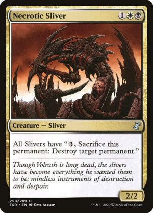 Necrotic Sliver<br /><span class="collector-number">Collector No. 258</span>