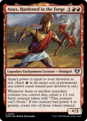 Anax, Hardened in the Forge<br /><span class="collector-number">Collector No. 204</span>