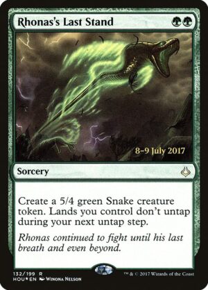 Rhonas's Last Stand - Foil<br /><span class="collector-number">Collector No. 132s</span>