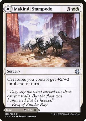 Makindi Stampede // Makindi Mesas<br /><span class="collector-number">Collector No. 26</span>
